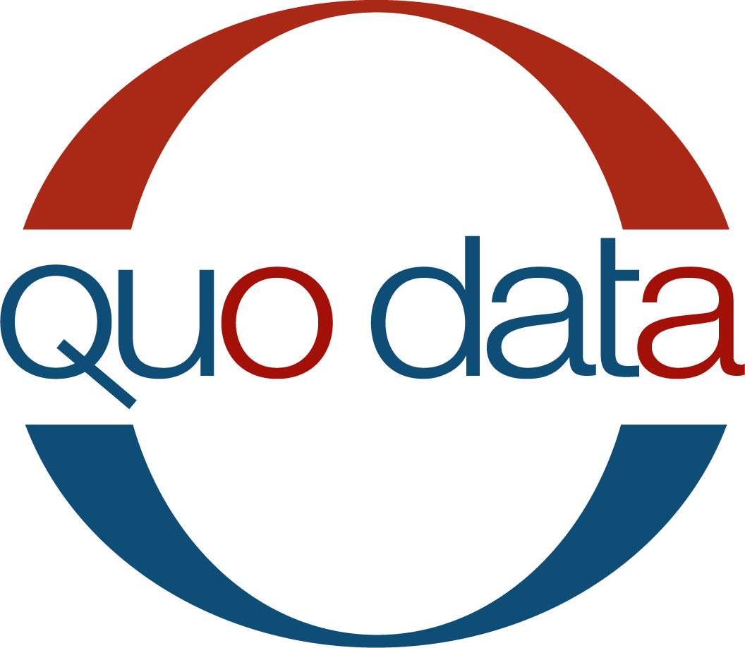 Firmenlogo der QuoData GmbH ohne Slogan