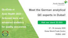 QuoData to visit Dubai for Arab Health 2020